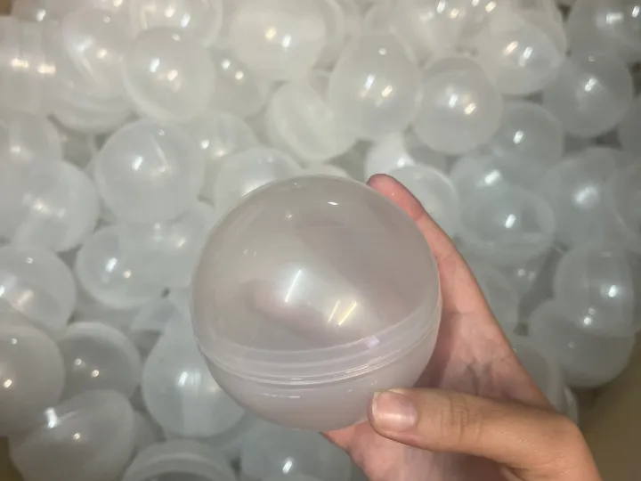 Bolas transparentes de 9 cm para rellenar con regalos